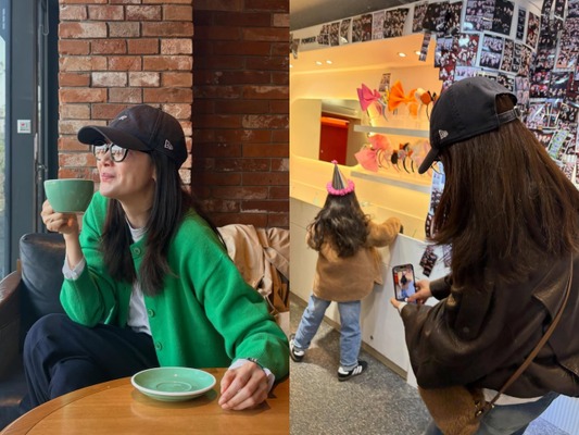 女優チェ・ジウ、6歳になる長女との幸せあふれる日常を公開「すでにママそっくり」【PHOTO】
