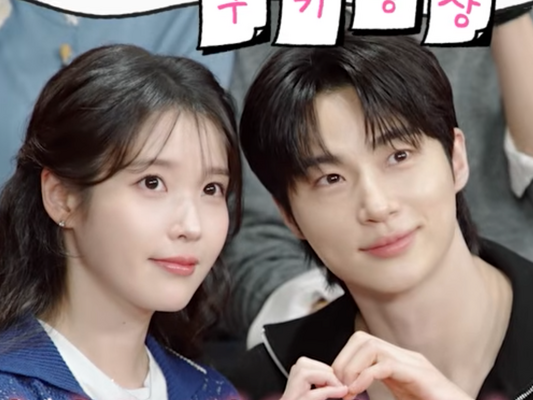 IU＆ビョン・ウソク、猛暑の中で苦戦したキスシーンの裏側を暴露！「鼻の汗が頬に…」