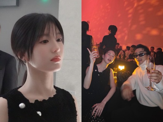 女優コ・ユンジョン、ク・ギョファンとお酒を手に笑顔…！シャネルのイベントで見せた“自然体の魅力”【PHOTO】