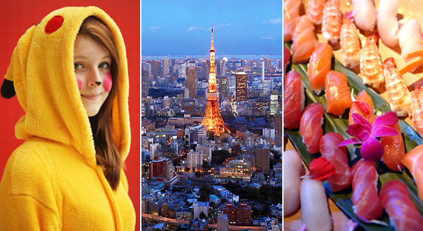 コスプレ＆東京タワー＆鮨／COOL JAPAN -(C) Getty Images