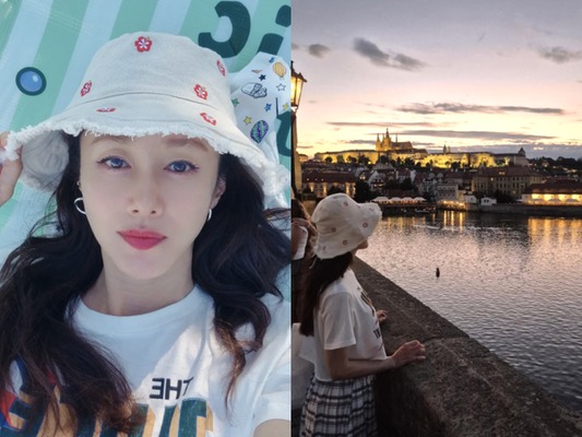 プラハで“旅行会社CEO”になった女優キム・ジスが近況を報告「引退説は事実無根」