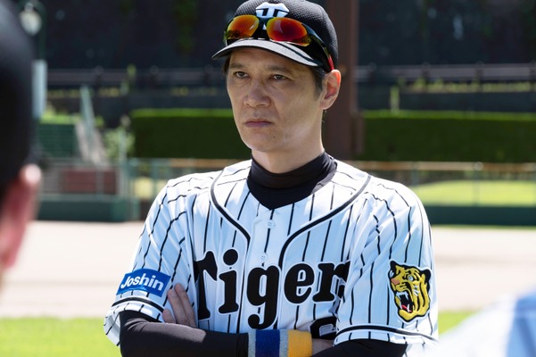 加藤雅也【金本知憲役】『栄光のバックホーム』©2025「栄光のバックホーム」製作委員会
