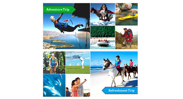 「自然をまるごと遊ぶ島　ニュージーランド」