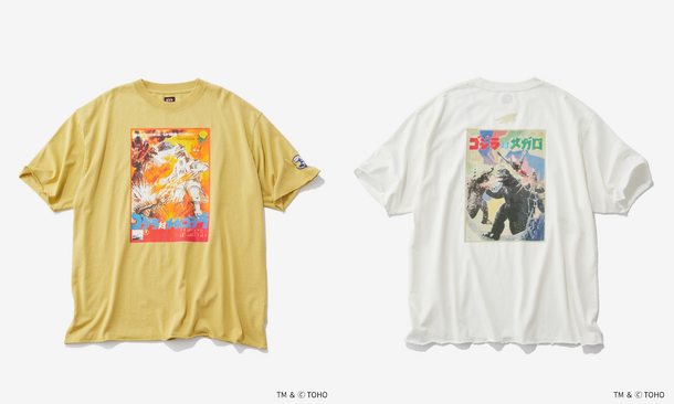 「ゴジラ」プリントT 5,500円（税込）