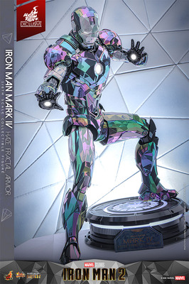『アイアンマン2』1/6スケールフィギュア　アイアンマン・マーク4（ヘイズプリズム・アーマー）