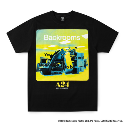 Backrooms×GEEKSRULE PRINTING T SHIRT Vol.1