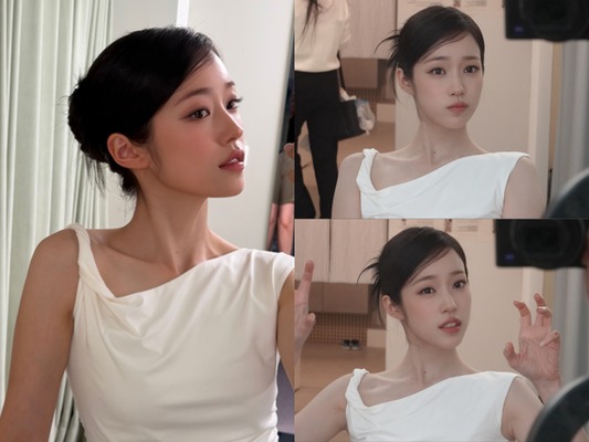 『トングン』女優ノ・ユンソ、絵画から飛び出したような“アートビジュ”でファンを魅了【写真】