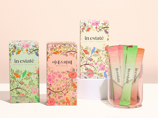 韓国発ライフスタイルコンブチャ「in estaté（イネスタテ）」がロフトで販売開始！