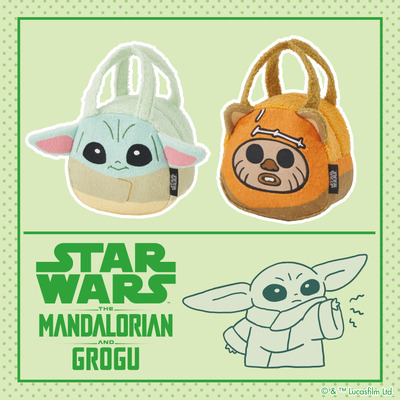 ダイカットランチバッグ　グローグー　ダイカットランチバッグ　ウィケット／3,300円（税込）／©＆™ Lucasfilm Ltd.