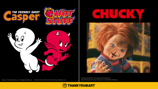「キャスパー」「ホットスタッフ」「チャッキー」×サンキューマートコラボレーション雑貨
