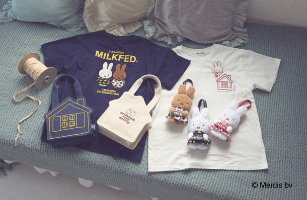「MILKFED.（ミルクフェド）」「ミッフィー」コラボレーションアイテム