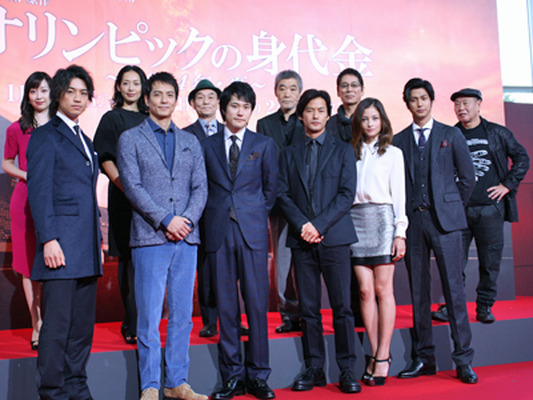 竹野内豊、松ケンは「目で全てを語ることがでる役者！」とべた褒め！豪華過ぎるキャストが大集結した『オリンピックの身代金』制作会見