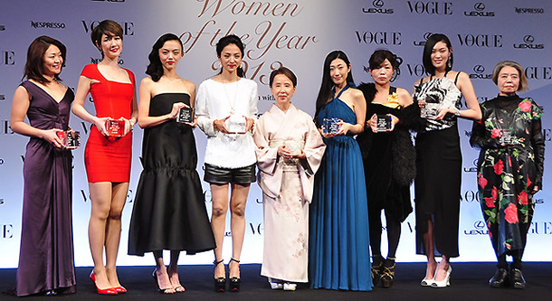 「VOGUE JAPAN Women of the Year 2013」授賞式