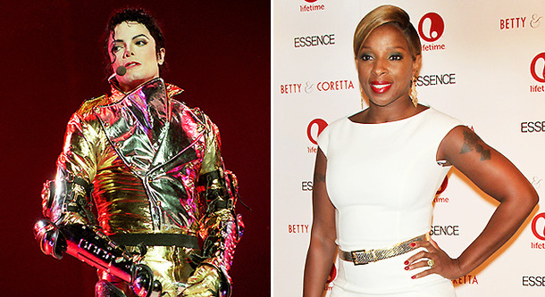 メアリー・J. ブライジ＆故マイケル・ジャクソン -(C) Getty Images