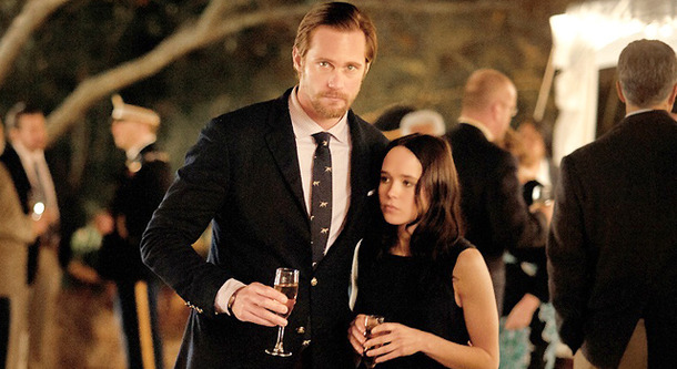 アレクサンダー・スカルスガルド＆エレン・ペイジ／『ザ・イースト』- (C)2013 TWENTIETH CENTURY FOX