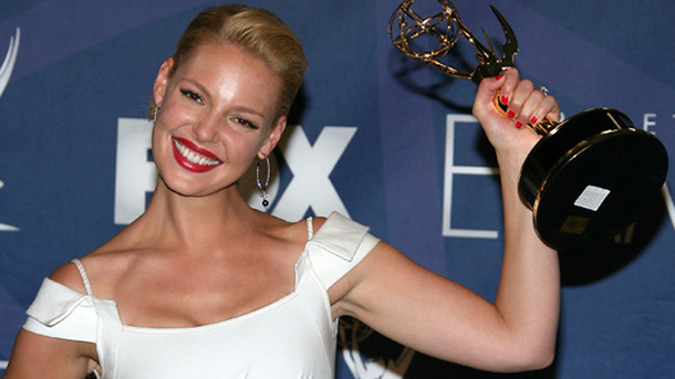 今年の9月、エミー賞で助演女優賞を受賞したキャサリン・ハイグル　-(C) Getty Images/AFLO