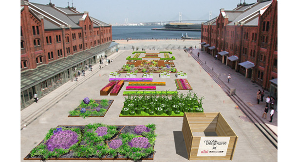 横浜赤レンガ倉庫にて、3月29日（土）から4月20日（日）までの計23日間「FLOWER GARDEN 2014」が開催となり、デンマーク出身の人気フラワーアーティスト、ニコライ・バーグマン氏がガーデニングをトータルプロデュースする幻想的な空間が出現する。※画像はイメージ