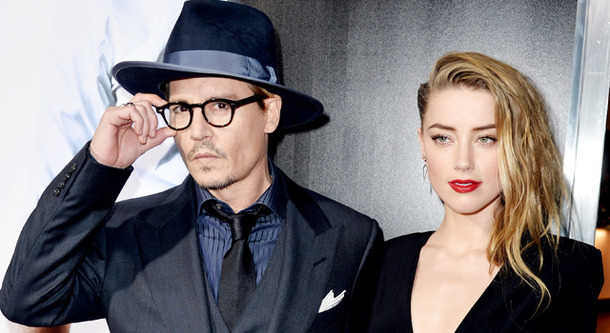 ジョニー・デップ＆アンバー・ハード-(C) Getty Images