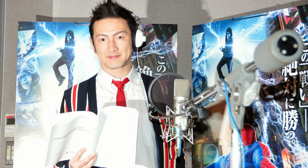 中村獅童 悲願の スパイダーマン 声優出演 亡き母とスパイダーマンの思い出述懐 Cinemacafe Net