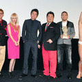 品川ヒロシ（監督）＆藤原竜也＆中島美嘉＆小杉竜一（ブラックマヨネーズ）＆中島美嘉＆窪塚洋介＆河本準一（次長課長）＆庄司智春（品川庄司）＆松田大輔（東京ダイナマイト）＆ワッキー（ペナルティ）＆YASU-CHIN（ヤスチン）／『サンブンノイチ』舞台挨拶