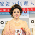 デヴィ夫人／『大統領の料理人』DVD＆Blu-ray発売記念イベント