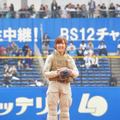 『THE NEXT GENERATION パトレイバー』主演・真野恵里菜／「千葉ロッテマリーンズ VS 福岡ソフトバンクホークス」戦・始球式