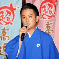 上地雄輔／『超高速！参勤交代』完成披露会見 in 江戸東京博物館