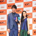 福士蒼汰＆杉咲花／「au」新CM発表会