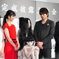 佐々木希＆小林颯くん（俊雄役）＆青柳翔＆トリンドル玲奈＆落合正幸（監督）／『呪怨 -終わりの始まり-』舞台挨拶