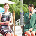 榮倉奈々＆高梨臨／『わたしのハワイの歩きかた』完成報告会見