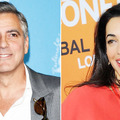 ジョージ・クルーニー＆アマル・アラムディン（婚約者／弁護士）／ (C) Getty Images