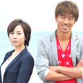 比嘉愛未＆AKIRA（EXILE）／「GTO」新シリーズ　-（C）2014関西テレビ放送（C）藤沢とおる／講談社