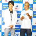 真剣佑＆あばれる君／『フライト・ゲーム』PRイベント