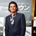 7年ぶりに来日した、オーランド・ブルーム／『ケープタウン』記者会見