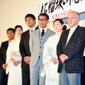中井貴一＆阿部寛＆広末涼子＆真飛聖＆若松節朗（監督）＆浅田次郎（原作者）／『柘榴坂の仇討』プレミア試写会