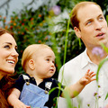 英ウィリアム王子＆キャサリン妃＆ジョージ王子 -(C) Getty Images