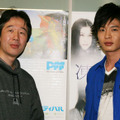 『凍える鏡』でタッグを組んだ大嶋拓監督と田中圭。