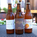 「Eccentric White IPA」「ピルスナー」「みかんウィート」受賞した3本(C) Disney