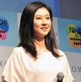 菊川怜（総合司会）／「TOUCH！WOWOW 2014」発表会見