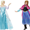 『アナと雪の女王』エルサ＆アナの衣装　(C)  Disney.