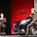 吉川晃司＆クリス・ペプラー／トヨタ新型車「ESQUIRE（エスクァイア）」記者発表会