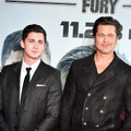 ブラッド・ピット＆ローガン・ラーマン／『フューリー』ジャパンプレミア