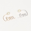 「LETTERED PIERCE」2文字 1,5120円