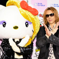 YOSHIKI、X JAPANニューアルバムは「来年の4月に完成、絶対に出す」とキティに誓う・画像