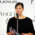 竹内智香（スノーボードアルペン選手）／「VOGUE JAPAN Women of the Year 2014」＆「VOGUE JAPAN Women of Our Time」授賞式