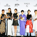 米倉涼子（女優）＆杏（モデル・女優）＆椎名林檎（音楽家）＆黒木華（女優）＆竹内智香（スノーボードアルペン選手）＆中園ミホ（脚本家）＆松岡モナ（モデル）＆国谷裕子（キャスター）＆TAO （女優・モデル）＆蜷川実花（写真家・映画監督）＆ハローキティ／「VOGUE JAPAN Women of the Year 2014」＆「VOGUE JAPAN Women of Our Time」授賞式