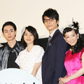能年玲奈＆菅田将暉＆長谷川博己＆太田莉菜＆篠原ともえ＆片瀬那奈＆速水もこみち＆東村アキコ（原作者）＆川村泰祐（監督）／『海月姫』初日舞台挨拶
