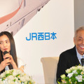 仲間由紀恵＆谷村新司／北陸新幹線開通（JR西日本）CM曲「北陸ロマン」制作発表会見