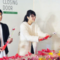 菅谷哲也＆島袋聖南／劇場版『テラスハウス クロージング・ドア』公開初日