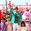 笑顔で登場した織田信成／新「ユニバーサル・ワンダーランド」オープンイベント in USJ